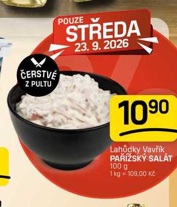 PAŘÍŽSKÝ SALÁT 100 g