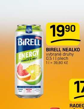 BIRELL NEALKO vybrané druhy 0,5 || plech