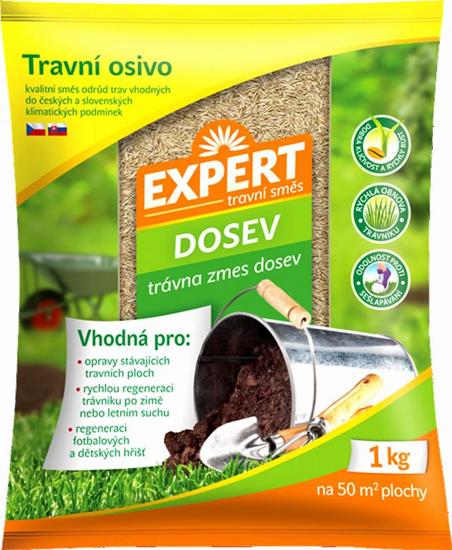Travní směs EXPERT na dosev hmotnost: 1 kg