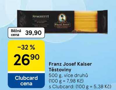 Franz Josef Kaiser Těstoviny, 500 g
