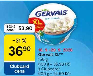 Gervais XL, 150 g