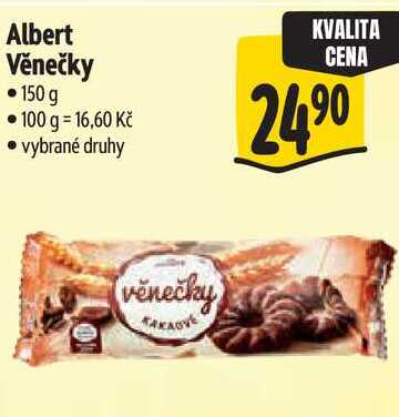 Albert Věnečky, 150 g