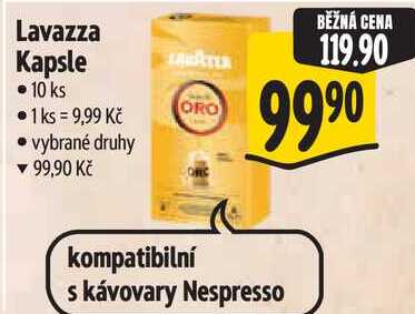 Lavazza Kapsle, 10 ks