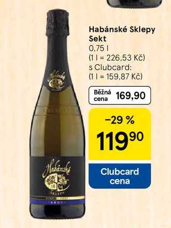 Habánské Sklepy Sekt, 0,75 l