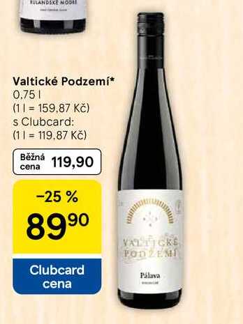 Valtické Podzemí, 0.75 l