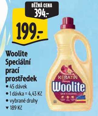 Woolite Speciální prací prostředek, 45 dávek