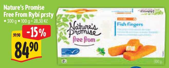 Nature's Promise Free From Rybí prsty, 300 g