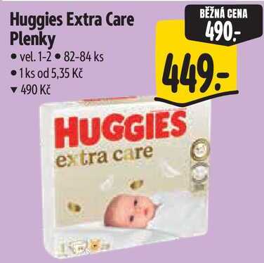 Huggies Extra Care Plenky, 82-84 ks