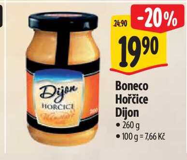 Boneco Hořčice Dijon, 260 g