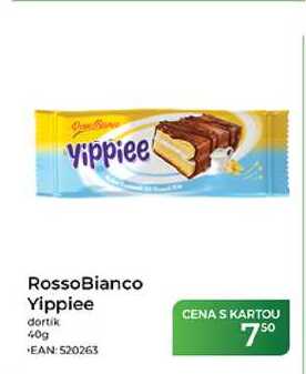 Yippiee RossoBianco Yippiee dortik 40g 