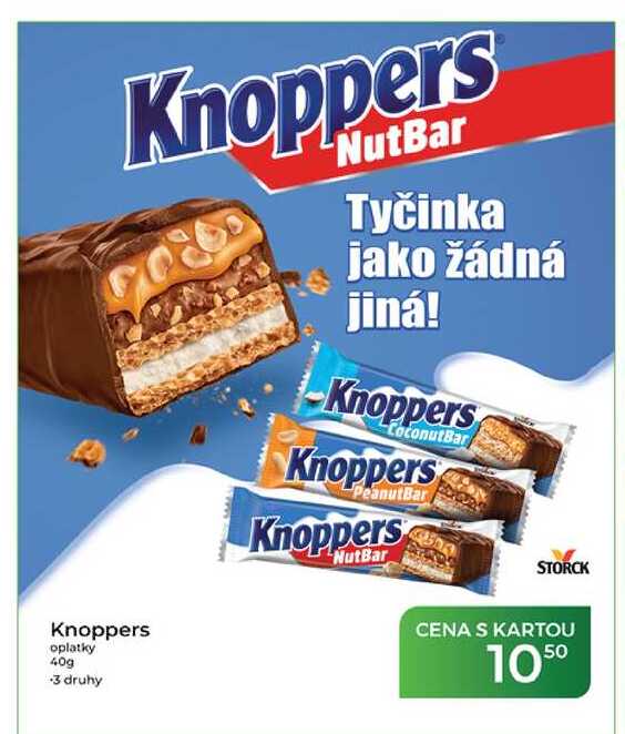Knoppers oplatky 40g