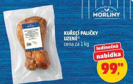 KUŘECÍ PALIČKY UZENÉ, 1 kg