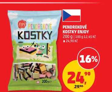 PENDREKOVÉ KOSTKY ENJOY, 200 g 