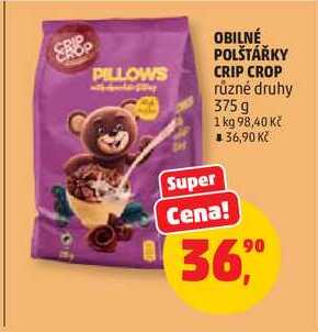 OBILNÉ POLŠTÁŘKY CRIP CROP různé druhy, 375 g
