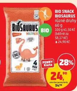 BIOSAURUS různé druhy, 60 g