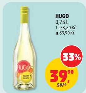 HUGO, 0,75 l