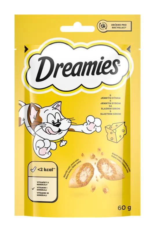 Dreamies Pochoutky pro kočky s jemným sýrem, 60 g