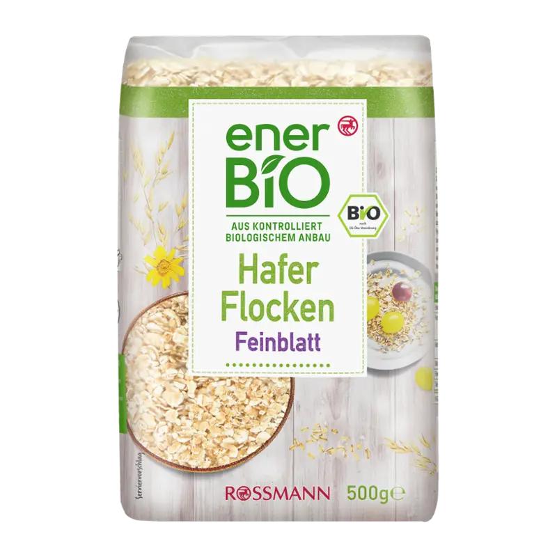 enerBiO Ovesné vločky jemné, 500 g
