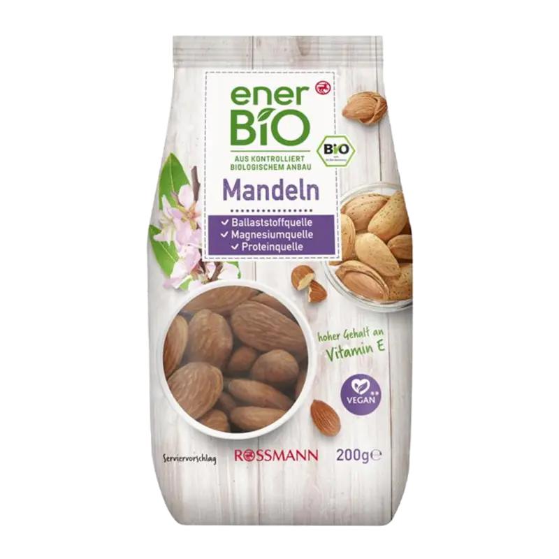 enerBiO Jádra mandlí, 200 g