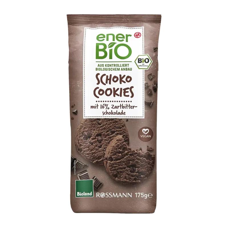 enerBiO Čokoládové cookies, 175 g
