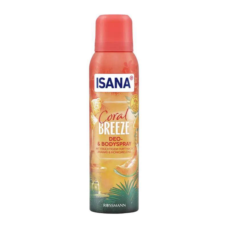 ISANA Deo sprej Coral Breeze, 150 ml