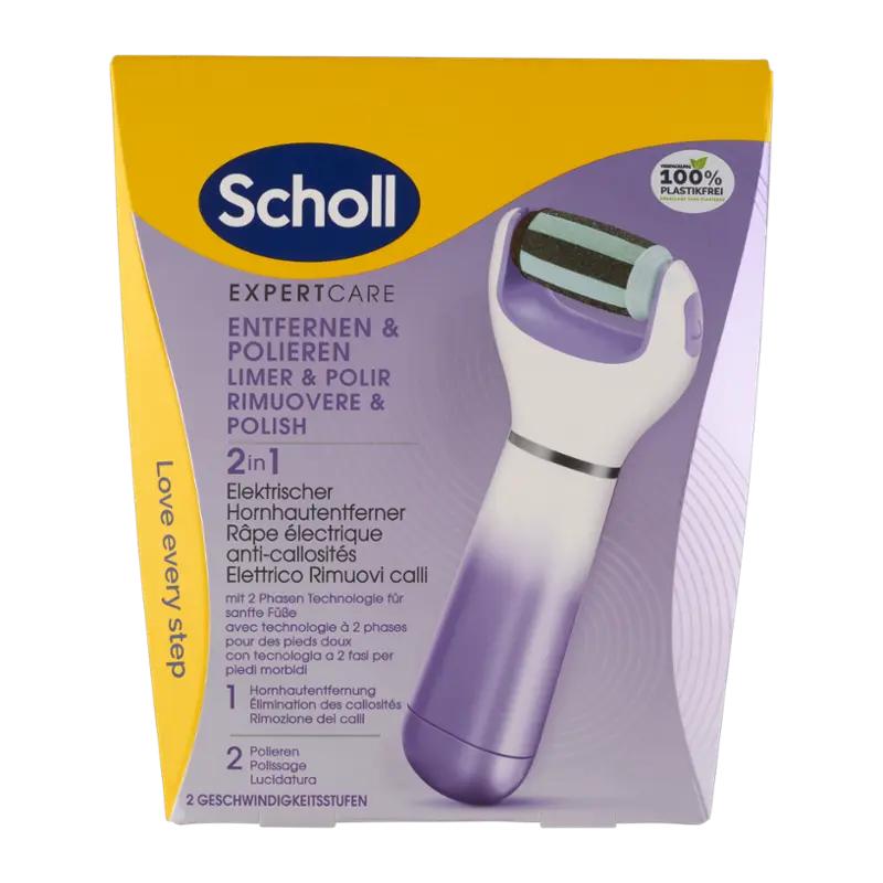 Scholl Elektrický pilník na chodidla Expert Care 2v1, 1 ks
