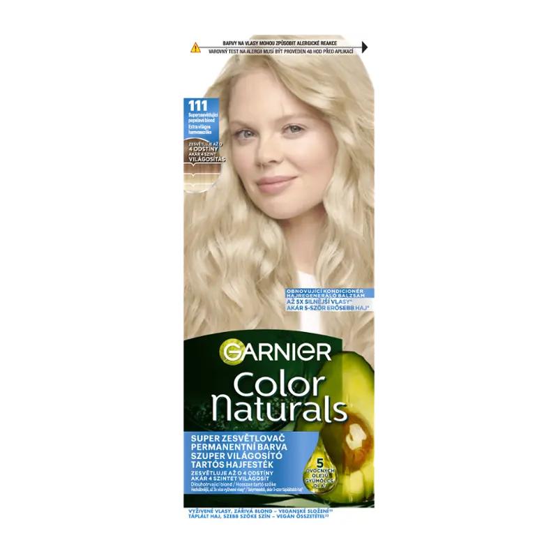 Garnier Barva na vlasy Color Naturals 111 superzesvětlující popelavá blond, 1 ks