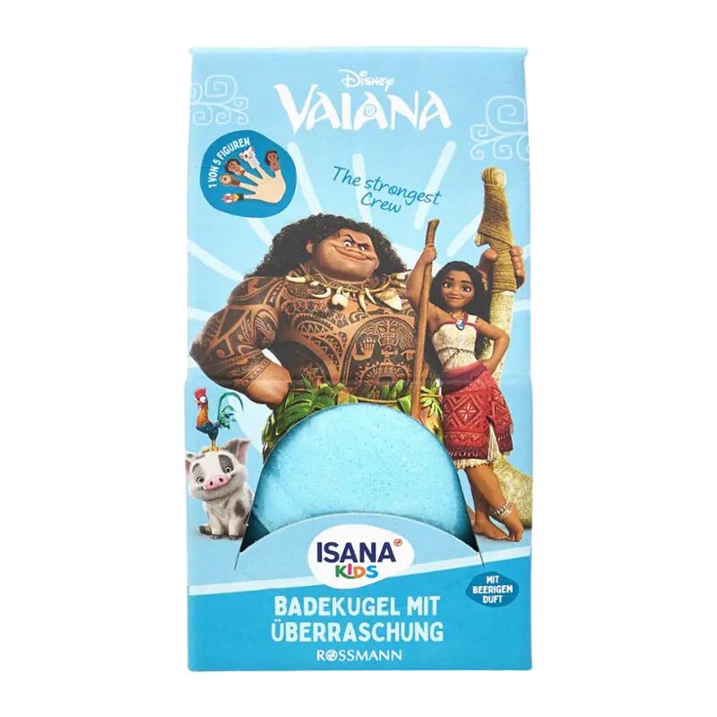 ISANA Kids Koupelová bomba s překvapením Vaiana Disney, 1 ks