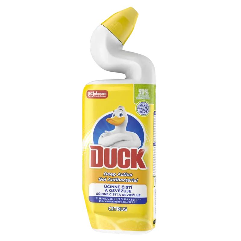 Duck Tekutý WC čistič Deep Action Gel Citrus, 750 ml