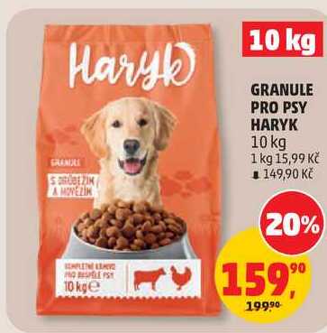 GRANULE PRO PSY HARYK, 10 kg