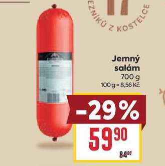 Jemný salám 700 g