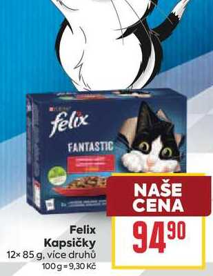 Felix Kapsičky 12x 85 g
