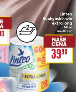 Linteo Kuchyňské role extra long 60 m  