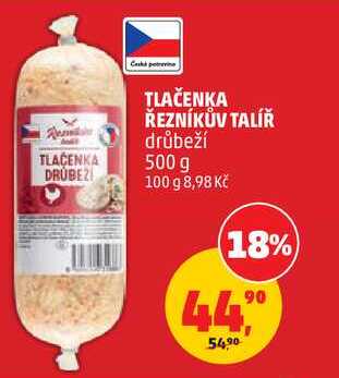TLAČENKA ŘEZNÍKŮV TALÍŘ, 500 g