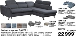 Sedací souprava DANTE I