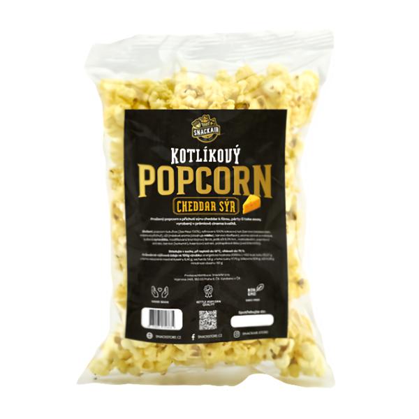 SnackAir Kotlíkový popcorn cheddar sýr