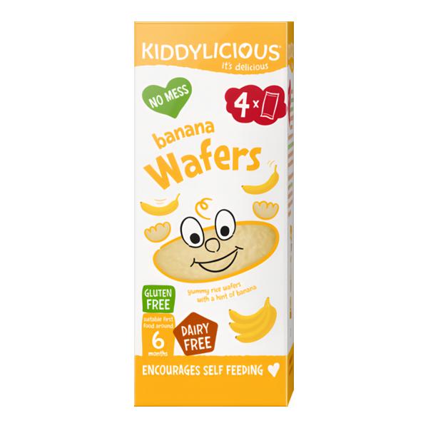 Kiddylicious Oplatky banánové mini