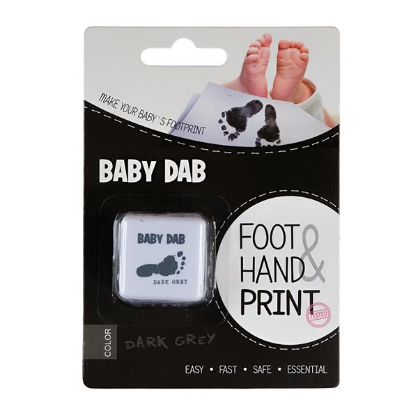 Baby Dab Barva na dětské otisky - šedá