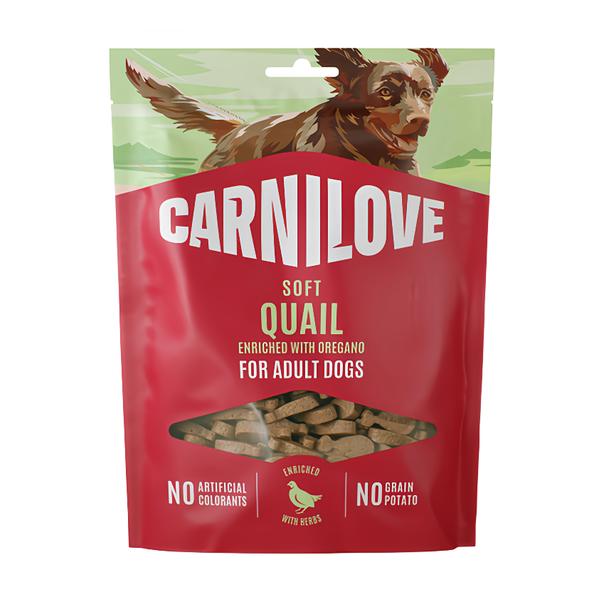 Carnilove Soft Snack Quail enriched with Oregano pro psy