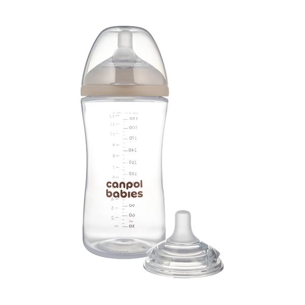 Canpol babies Lahev antikoliková Natural Shape (260 ml)
