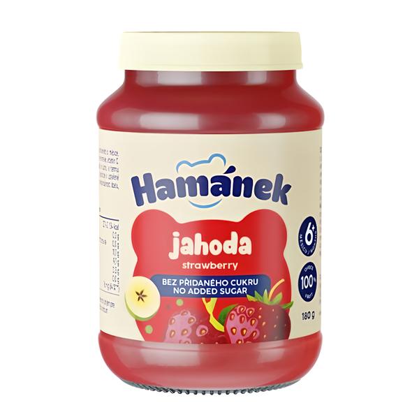 Hamánek Jahoda 100% ovoce bez přidaného cukru