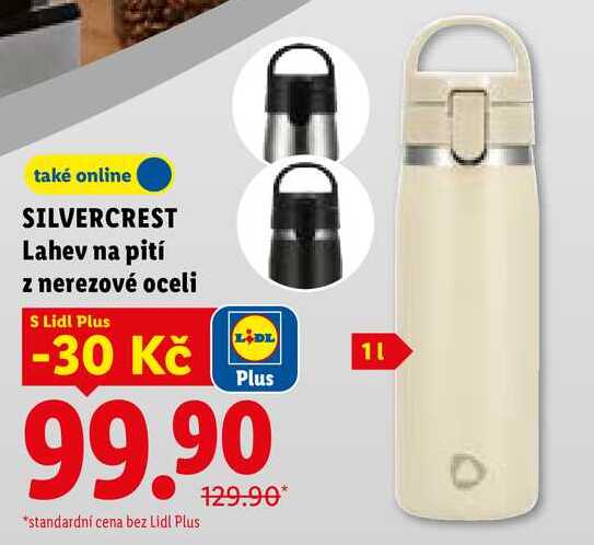 SILVERCREST Lahev na pití z nerezové oceli