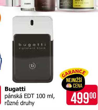 Bugatti pánská EDT 100 ml, různé druhy