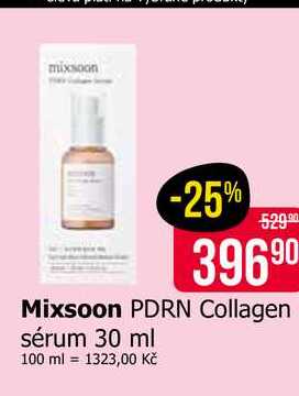 Mixsoon PDRN Collagen sérum 30 ml