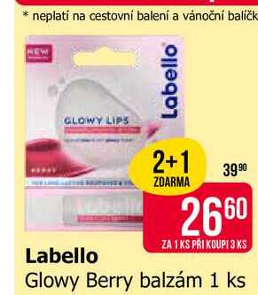 Labello Glowy Berry balzám 1 ks 