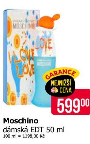 Moschino dámská EDT 50 ml