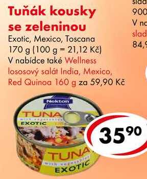 Tuňák kousky se zeleninou, 170 g