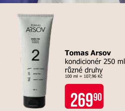 Tomas Arsov kondicionér 250 ml různé druhy