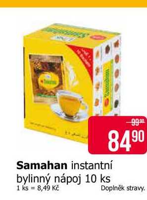 Samahan instantní bylinný nápoj 10 ks 