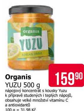 Organis YUZU 500 g